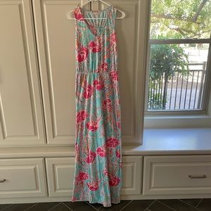 Lily Pulitzer Jellyfish Maxi Dress